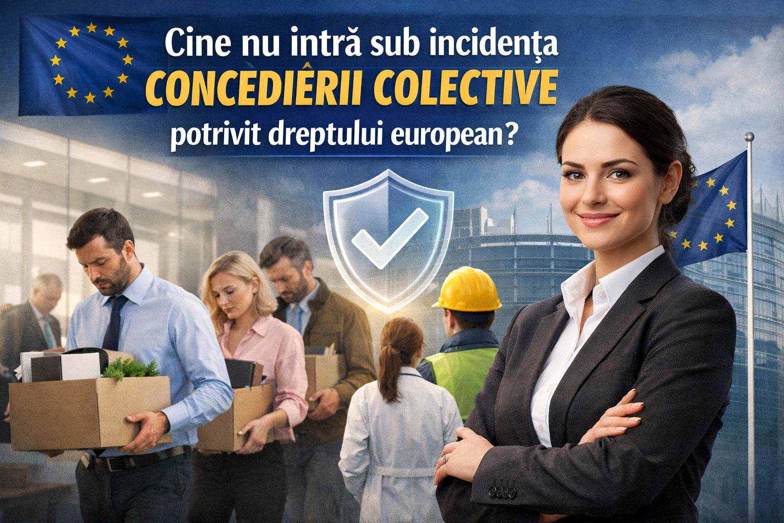 Cine NU intră sub incidența concedierii colective potrivit dreptului european